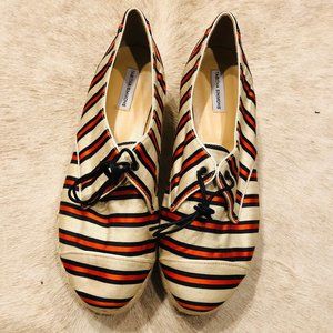 Tabitha Simmons Striped Espadrille